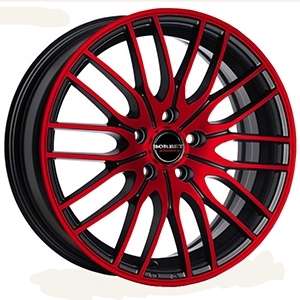 Borbet CW 4/5 Red Front Polished